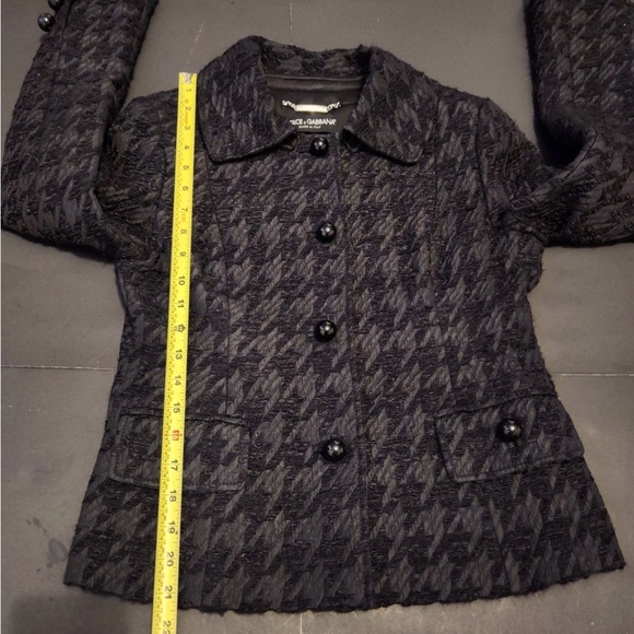 DOLCE & GABBANA Black Suit Blazer Skirt Suit Set VINTAGE - Picture 13 of 13